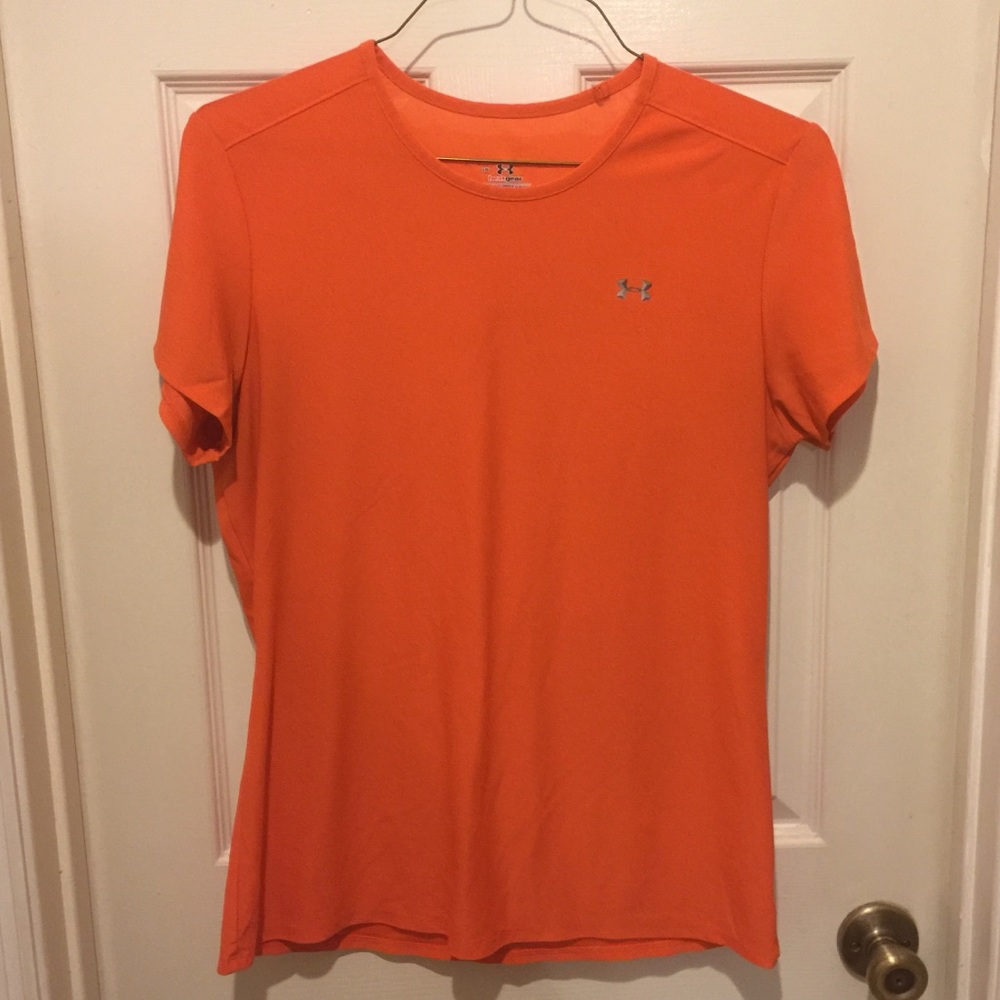 Under Armour Shirt Women’s LG Heat Gear Orange